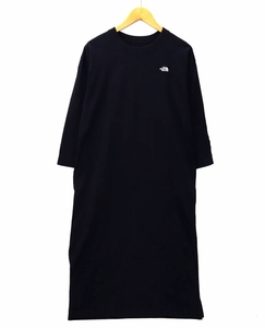 ザノースフェイス THE NORTH FACE NTW82340 L/S Onepiece クルーネック ロングスリーブ ワンピース M ブラック(K) レディース