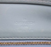 ルイヴィトン LOUIS VUITTON ヒューストン ヴェルニ トートバッグ ハンドバッグ エナメルレザー カーキ M91055 /YO8 ■OH レディース_画像3