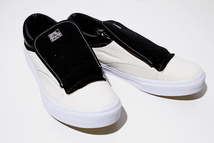 27.5cm 未使用品 SSZ × VANS エスエスズィー バンズ V36REVERSE OLD SKOOL リバース オールドスクール 裏バンズ US 9H BLACK ブラック /●_画像2