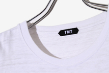 TMT ティーエムティー L/SL COTTON SLUB SINGLE JERSEY コットン スラブ シングル ジャージ プリント 長袖Tシャツ XL WHITE ホワイト TCS_画像4