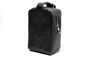 LOUIS VUITTON ルイヴィトン モノグラム ジャイアント ヴァヴァン NV ハンドバッグ BLACK ブラック M57292 /● メンズ