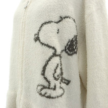 ジェラートピケ gelato pique SNOOPY JQDパーカ ジップアップ 長袖 耳付き ルームウェア ONE オフホワイト /MY ■OS ■SH レディース_画像6