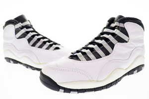 ナイキ NIKE 観賞用 AIR JORDAN 10 LIGHT STEEL GREY 1994 27.5cm 130209-101 エア ジョーダン X オリジナル ライト スチール グレー 24030