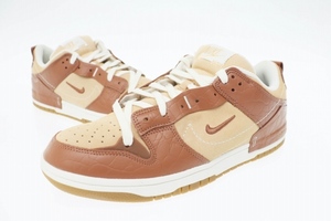 ナイキ NIKE WMNS DUNK LOW DISRUPT 2 BROWN CROW/MINERAL CLAY ダンク ロー ディスラプト スニーカー DV1026-215 28.5 茶色 ブラウン ▲■