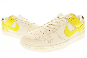 ナイキ NIKE W WMNS DUNK LOW LX BANANA 2022 28.5cm DR5487-100 ウィメンズ ダンク ロー バナナ 【ブランド古着ベクトル】240322 メンズ