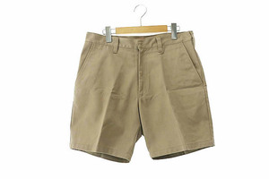 ワコマリア WACKO MARIA TWILL SKATE SHORTS ツイル スケート チノ ショーツ ショート パンツ L ベージュ ブランド古着ベクトル 240325 メ