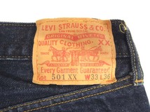 リーバイス Levi's 90s 501XX デニムパンツ ジーンズ バレンシア工場 USA製 復刻 インディゴ W33 メンズ_画像3