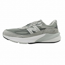 未使用品 23SS ニューバランス NEW BALANCE M990GL6 990V6 スニーカー USA製 スエード メッシュ フューエルセル ロゴ ローカット_画像1