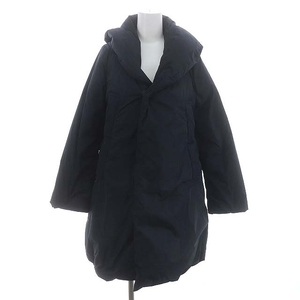  gran mama mado-ta-GRANDMA MAMA DAUGHTER shawl color down jacket down coat outer 0 dark blue navy lady's 