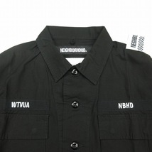 未使用品 19AW ダブルタップス × ネイバーフッド WTAPS × NEIGHBORHOOD JUNGLE LS SHIRT ジャングル ロングスリーブ シャツ_画像3