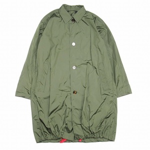 極美品 19ss ソフィードール SOFIE D'HOORE CLIMB NYLON COAT ナイロンコート オーバーシルエット ドロスト スプリングジャケット S カーキ