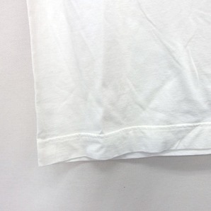 ジョンリンクス jonnlynx カットソー Tシャツ 無地 シンプル 変形袖 半袖 丸首 コットン 綿 M アイボリー 白 /HT10 レディースの画像6