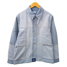 SEEALL シーオール Reconstructed Inside Out Denim Jacket 再構築 インサイドアウト デニム ジャケット Gジャン LIGHT INDIGO(ライトイン_画像1