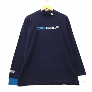CPG GOLF シーピージーゴルフ 2109-22205 ウォームストレッチハイネックシャツ 3(L) ネイビー