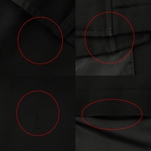 リーガル REGAL ステンカラーコート ライナー付き ジップアップ 黒 ブラック M アウター ■GY31 メンズ_画像9