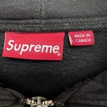 シュプリーム SUPREME 17ss 666 Zip Up Hooded Sweatshirt 刺? ジップ パーカー フーディー S ブラック 黒 メンズ_画像5