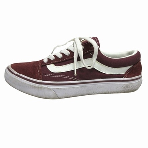 バンズ VANS オールドスクール スニーカー サーフライン バイカラー 異素材 靴 V36CL+ 556436-0024 22.5 バーガンディー レディース ♪10