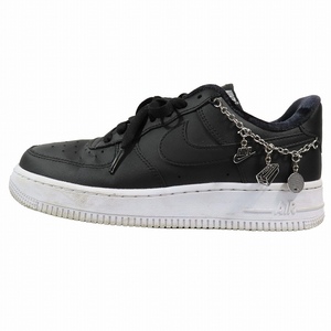 ナイキ NIKE WMNS AIR FORCE 1 07 LX ウィメンズ エア フォース 1 LX ペンダント 24.0 ブラック DD1525-001/9YBA2 レディース