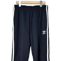 アディダス adidas SST CUFFED TRACK PANTSトラックパンツ Ｍ 黒 ブラック AJ6960_画像3