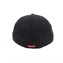 シュプリーム SUPREME ニューエラ New Era Classic Script クラシック スクリプト キャップ 筆記体 刺? ロゴ 帽子 7 2/1 ブラック 黒_画像4