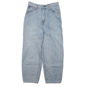 リーバイス Levi's バルーン デニム パンツ ジーンズ BIG’E BALLOON LEG DAD JOKES 85314-0003 W26 アイスブルー レディース /◎ME3