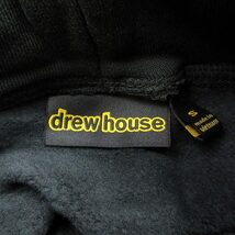 未使用品 ドリューハウス drew house secret hoodie シークレット フーディー ロゴ プリント パーカー プルオーバー ジャージー生地_画像7