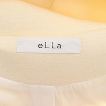 エラ eLLa 23AW ボンディングフードコート ミドル丈 アウター アイボリー /HS ■OS レディース_画像3