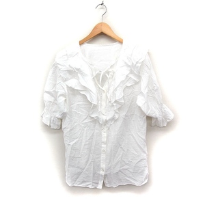 Lawrys Farm Lowrys Farm Frills Blouse Blouse 5 -Minute Drinke Spring Ribbon f белая белая /Ft16 Ladies