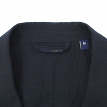 ラルディーニ LARDINI コットン シアサッカー テーラードジャケット M NAVY(ネイビー) メンズ_画像3