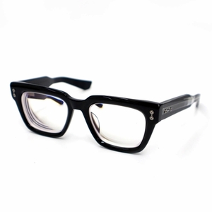 Akoni Aconi AKS-111A-52 Pyxis Pixis Cell Frame Glasses Glasses Glasses 52 □ 20-145 Crystal Black (Crystal Black) Мужчины