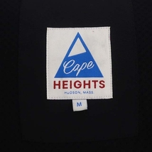 ケープハイツ CAPE HEIGHTS BETHEL ZIP THROUGH ジップアップボアジャケット ノーカラー 総裏地 M 黒 ブラック /DO ■OS レディース_画像3