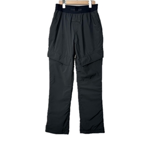 エッセンシャルズ essential+s パンツ スラックス storm pants ポリエステル カーゴパンツ XS 黒 ブラック メンズ