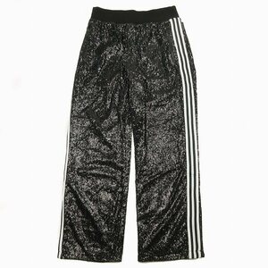 未使用品 23SS アディダスオリジナルス ブルーバージョン adidas SEQUIN BECKENBAUER スパンコール ベッケンバウアー トラック パンツ HM20