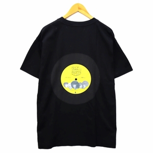 タトラス TATRAS クルーネック バックプリント 半袖 Tシャツ カットソー 02(M) BLACK(ブラック) 国内正規品 メンズ