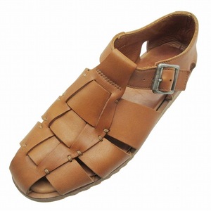 美品 パラブーツ Paraboot PACIFIC パシフィック GURKHA SANDALS グルカ サンダル レザー シューズ 靴 SPORTS SOLE 10305 サイズ41 26.0cm