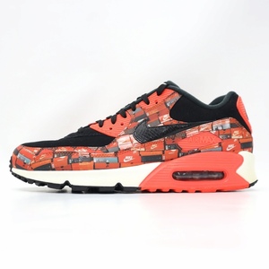 ナイキ NIKE AQ0926-001 ATMOS × NIKE AIR MAX 90 エアマックス90 スニーカー シューズ 靴 28.0cm BLACK/BRIGHT CRIMSON-WHITE