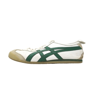 オニツカタイガー Onitsuka Tiger THL202 Mexico 66 メキシコ66 ローカットスニーカー 27.0cm グリーンの画像1