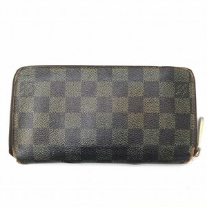 ルイヴィトン LOUIS VUITTON N60015 Zippy wallet long wallet ダミエ キャンバス ロング ウォレット 長財布 ブラウン