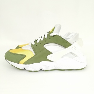 未使用品 ナイキ NIKE × ステューシー Stussy DD1381-300 Nike Air Huarache Dark Olive エア ハラチ スニーカー 27.5cm メンズ