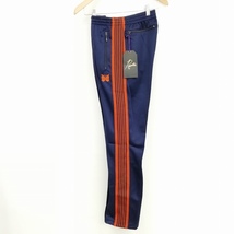 未使用品 ニードルス ニードルズ Needles JO442 jeans factory clothes 別注 Narrow Track Pant 21SS ナロー トラック パンツ S ネイビー_画像1