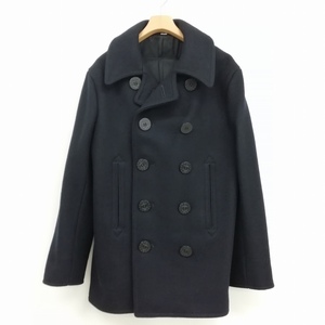 バズリクソンズ BUZZ RICKSON’S BR11554 PEA-COAT NAVAL CLOTHING FACTORY ピーコート 美品 40 ネイビー メンズ