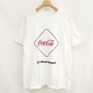 ソフ SOPH. ブリストル Bristol × コカコーラ COCA-COLA BOX LOGO TEE 美品 コラボ ロゴ Tシャツ 半袖 L ホワイト メンズ