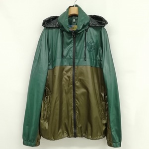  Loewe LOEWE H2108172AK hole gram eye I nature Logo Zip up jacket beautiful goods S olive green men's 