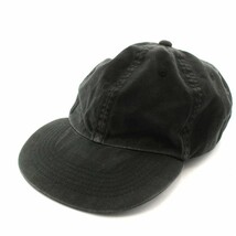 レミレリーフ REMI RELIEF Chaos別注 CAP キャップ 野球帽 帽子 コットン 黒 ブラック /AQ メンズ_画像1