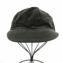 レミレリーフ REMI RELIEF Chaos別注 CAP キャップ 野球帽 帽子 コットン 黒 ブラック /AQ メンズ_画像3