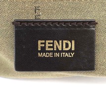 フェンディ FENDI マンマバケット ズッキーノ ショルダーバッグ ワンショルダー キャンバス 茶色 ブラウン 8BR001 /YO18 ■OH レディース_画像3