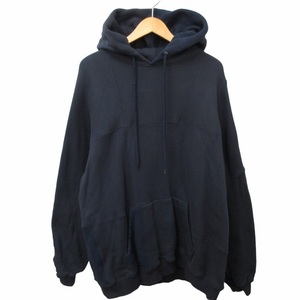 ベル スタンプ ウェア BELL STAMP WEAR 23SS FRANKEN SEAMER HOODY フランケン フーディー パーカー 紺 ネイビー XLサイズ 23S-BSW02