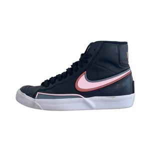 ナイキ NIKE WMNS BLAZER MID 77 INFINITE ブレーザー ミッド スニーカー US7 24cm ブラック 黒 DC1746-001 レディース