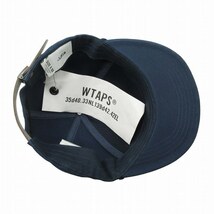 未使用品 18SS ダブルタップス WTAPS MILITIA 02 CAP.COTTON.CANVAS. ミリティア キャップ コットン キャンバス WTVUA ロゴ 刺繍 野球帽 00_画像6