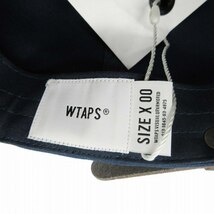 未使用品 18SS ダブルタップス WTAPS MILITIA 02 CAP.COTTON.CANVAS. ミリティア キャップ コットン キャンバス WTVUA ロゴ 刺繍 野球帽 00_画像9